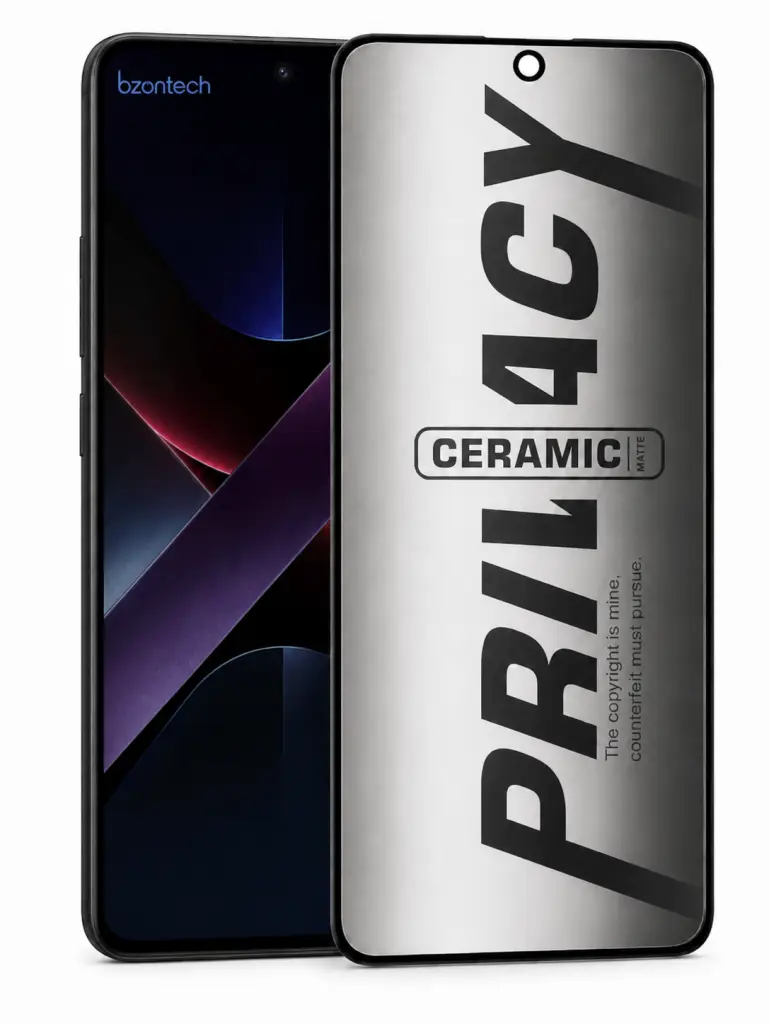 Poco X7 Pro Uyumlu Hayalet Ekran Koruyucu Mat Seramik Hayalet Gizli