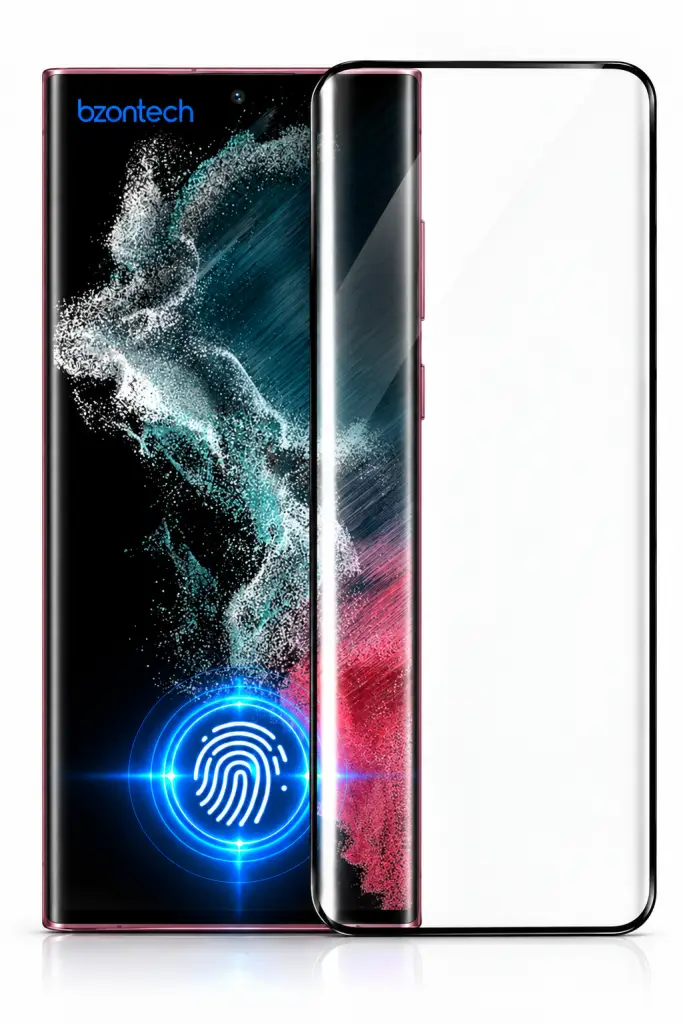 Samsung Galaxy S22 Ultra Uyumlu Polymer Nano Ekran Koruyucu Tam Kaplayan