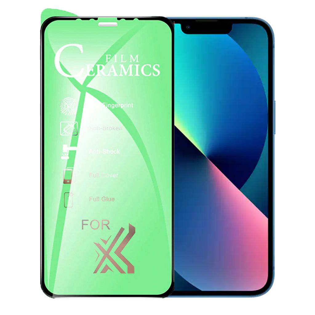Apple iPhone 13 Ekran Koruyucu 9D Seramik Nano Kırılmaz Cam Kavisli Apple iPhone 13 Ekran Koruyucu 9D Seramik Nano Kırılmaz Cam Kavisli