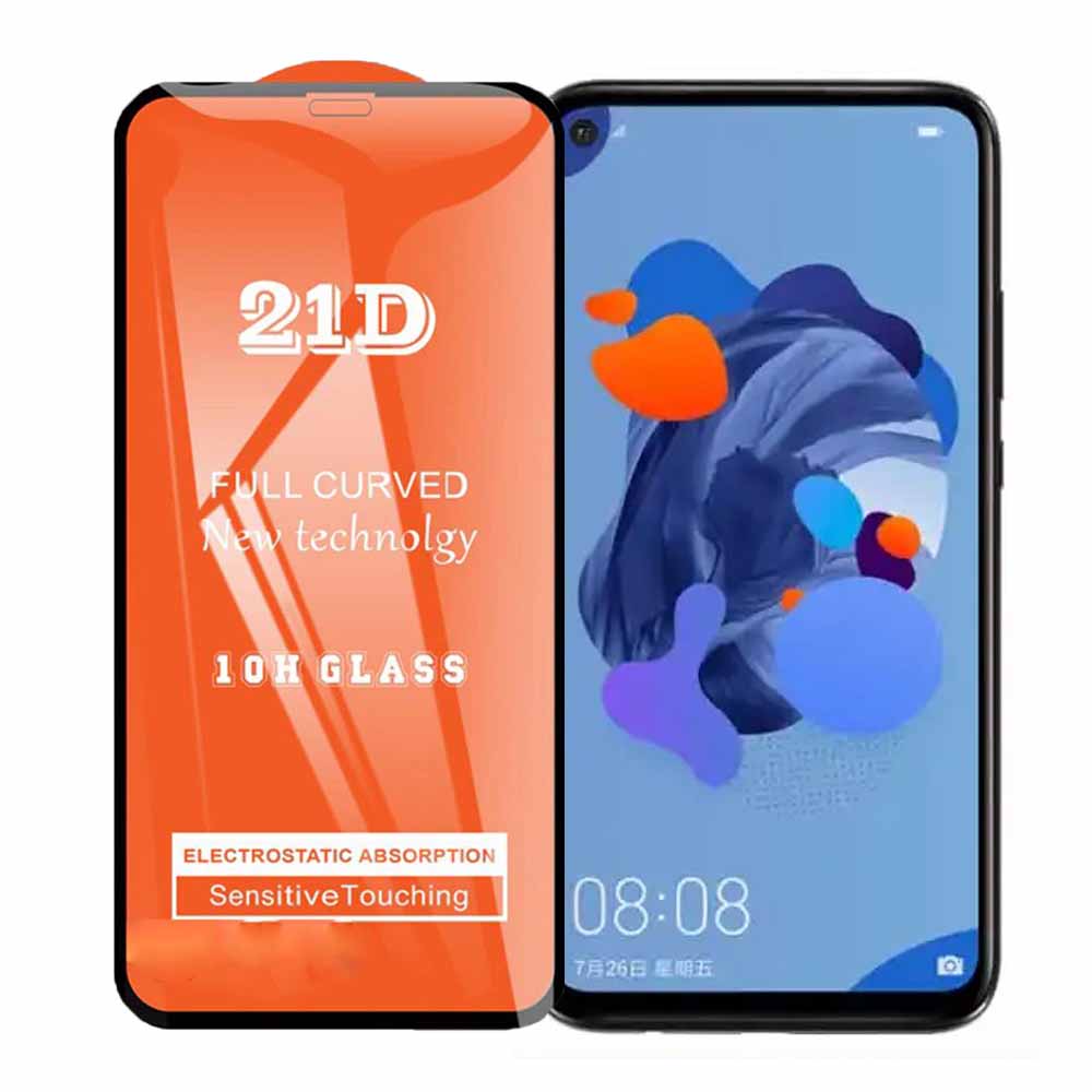 Huawei Mate 30 Lite Ekran Koruyucu 21D Tam Kaplayan Kavisli Huawei Mate 30 Lite Ekran Koruyucu 21D Tam Kaplayan Kavisli
