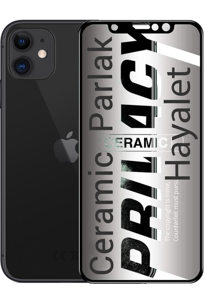 iPhone 11 Hayalet Ekran Koruyucu Parlak Seramik iPhone 11 Hayalet Ekran Koruyucu Parlak Seramik