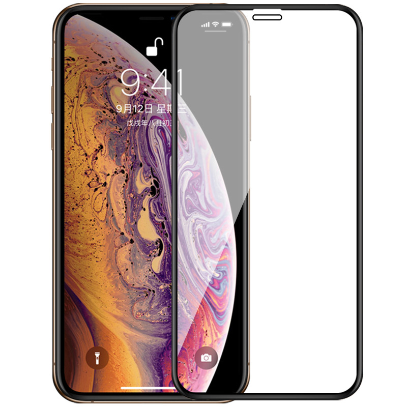 iPhone XR Ekran Koruyucu 9D Tam Kaplayan Kavisli iPhone XR Ekran Koruyucu 9D Tam Kaplayan Kavisli
