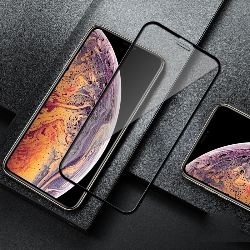 iPhone XR Ekran Koruyucu 9D Tam Kaplayan Kavisli iPhone XR Ekran Koruyucu 9D Tam Kaplayan Kavisli