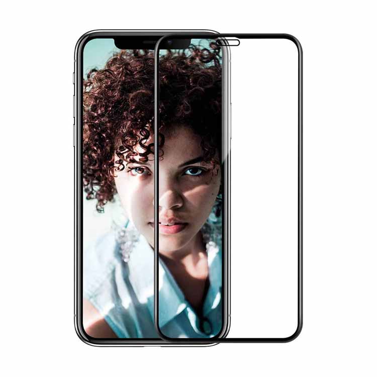 iPhone XS Ekran Koruyucu 21D Tam Kaplayan Kavisli iPhone XS Ekran Koruyucu 21D Tam Kaplayan Kavisli