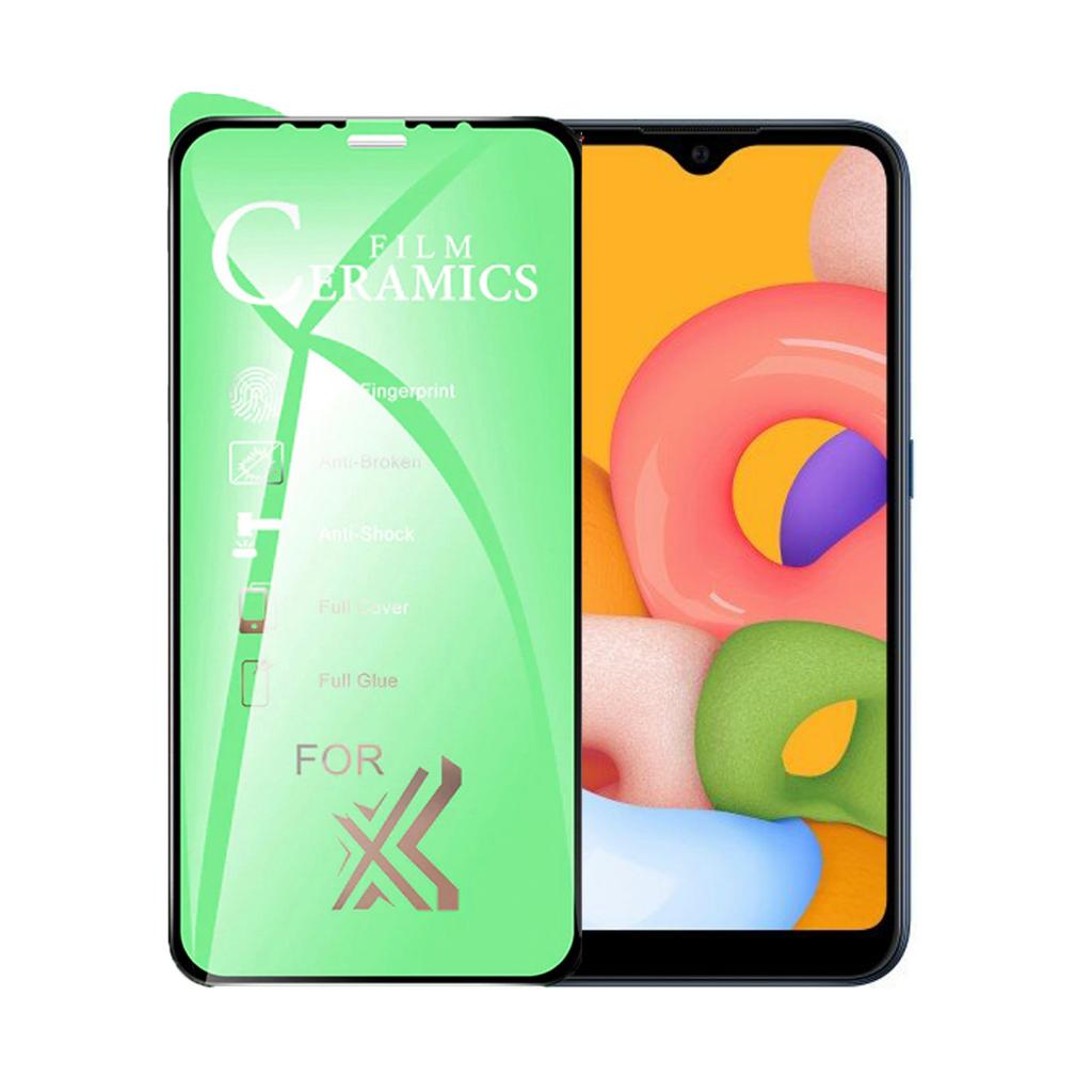Samsung A01 Ekran Koruyucu 9D Seramik Nano Tam Kaplayan Kavisli Samsung A01 Ekran Koruyucu 9D Seramik Nano Tam Kaplayan Kavisli