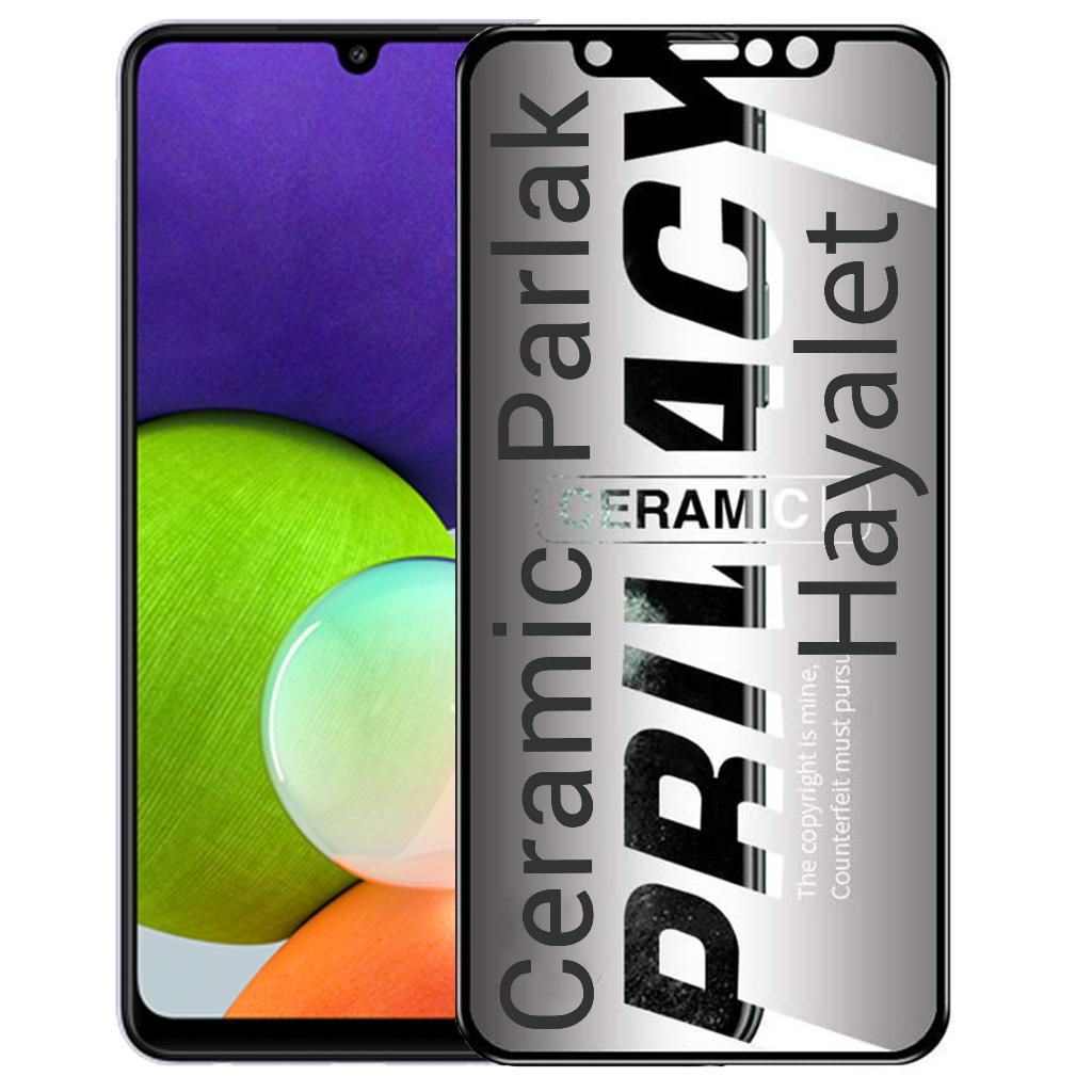 Samsung A22 Hayalet Ekran Koruyucu Parlak Seramik Samsung A22 Hayalet Ekran Koruyucu Parlak Seramik