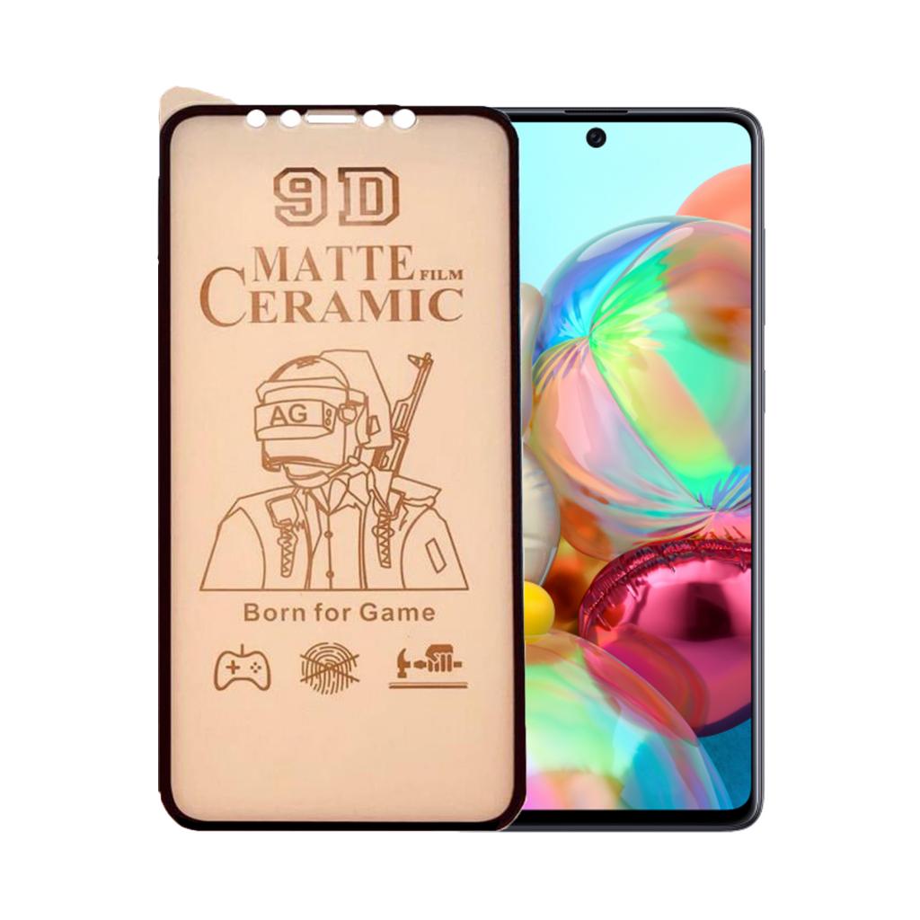 Samsung A71 Ekran Koruyucu 9D Mat Seramik Nano Tam Kaplayan Samsung A71 Ekran Koruyucu 9D Mat Seramik Nano Tam Kaplayan