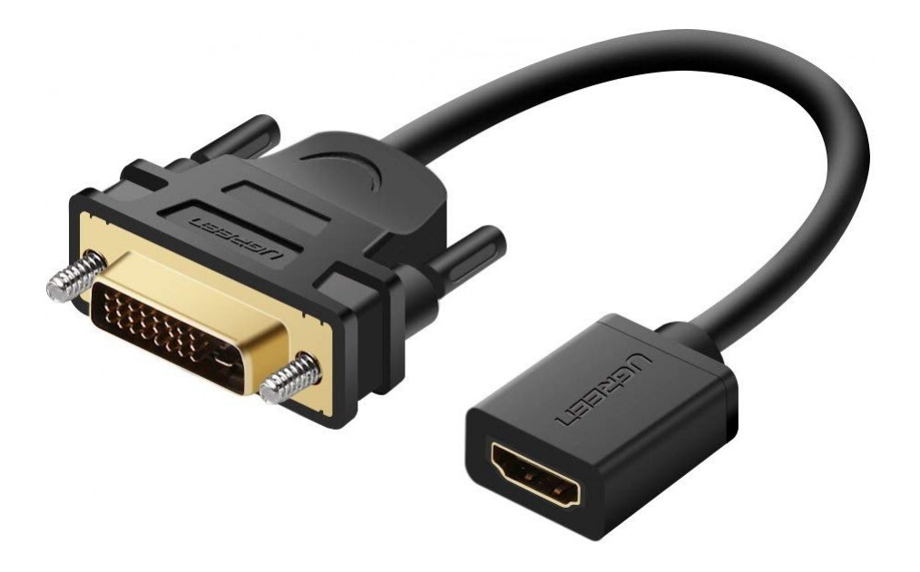 Ugreen 20118 DVI To HDMI Dönüştürücü Görüntü Aktarma Kablosu Ugreen 20118 DVI To HDMI Dönüştürücü Görüntü Aktarma Kablosu