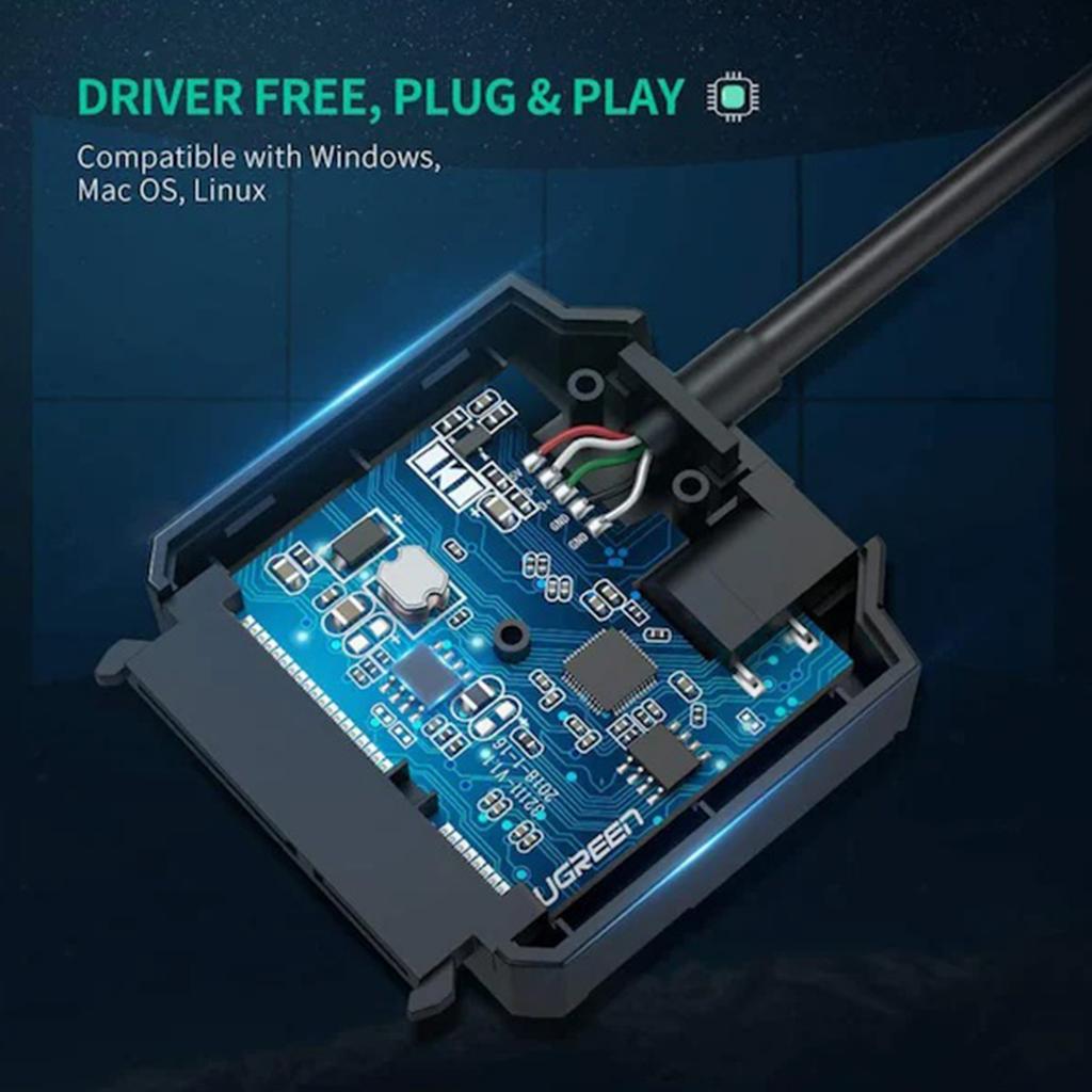 Ugreen 20231 Sata Usb 3.0 Dönüştürücü 3.5 Ugreen 20231 Sata Usb 3.0 Dönüştürücü 3.5