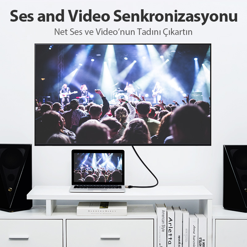 Vention 10m Hdmi Kablo Full Hd Görüntü 4K Premium Vention 10m Hdmi Kablo Full Hd Görüntü 4K Premium