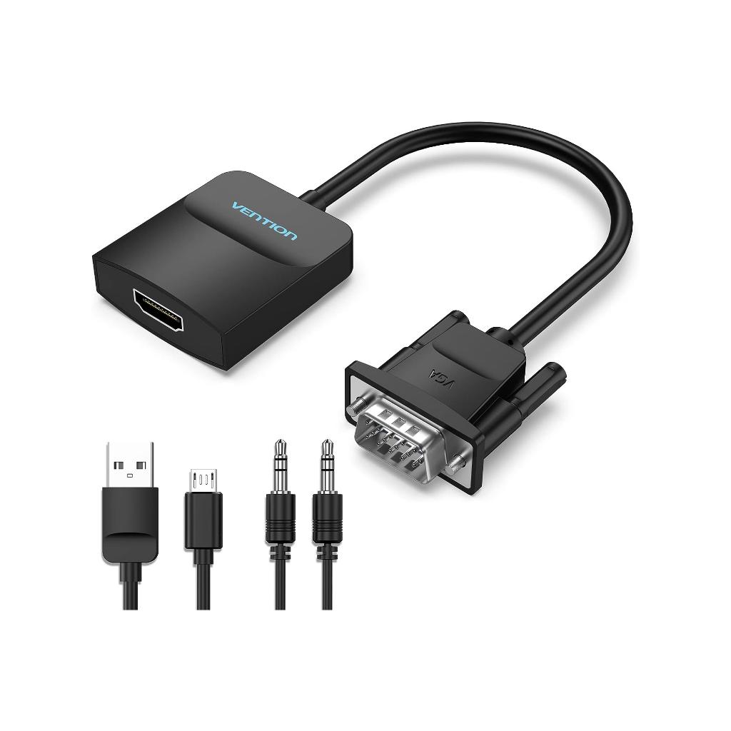 Vention VGA Hdmi Çevirici Adaptör Ses Kablosu Pc Laptop Vention VGA Hdmi Çevirici Adaptör Ses Kablosu Pc Laptop