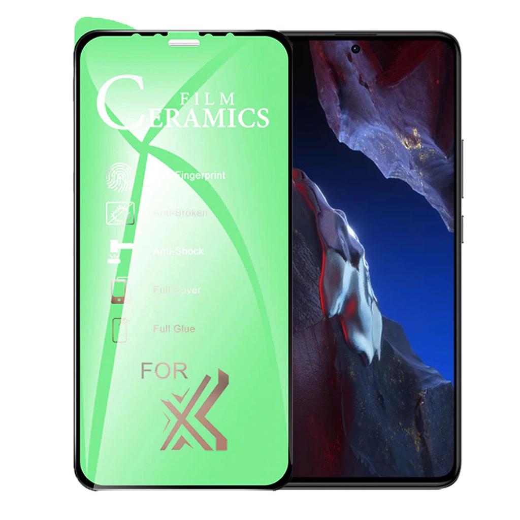 Xiaomi Poco F5 Pro Kırılmaz Cam 9D Seramik Nano Ekran Koruyucu Xiaomi Poco F5 Pro Kırılmaz Cam 9D Seramik Nano Ekran Koruyucu