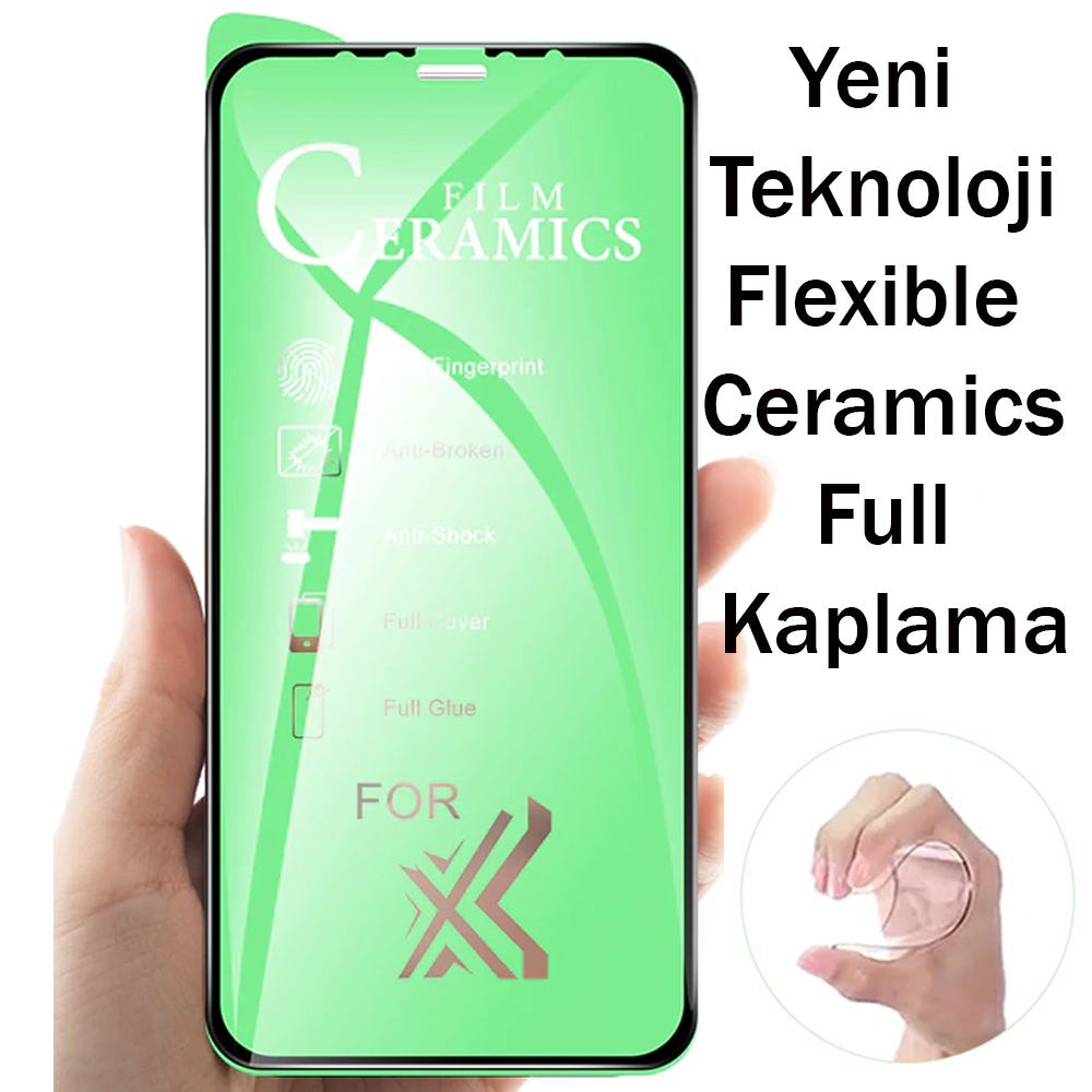 Xiaomi Poco F5 Pro Kırılmaz Cam 9D Seramik Nano Ekran Koruyucu Xiaomi Poco F5 Pro Kırılmaz Cam 9D Seramik Nano Ekran Koruyucu