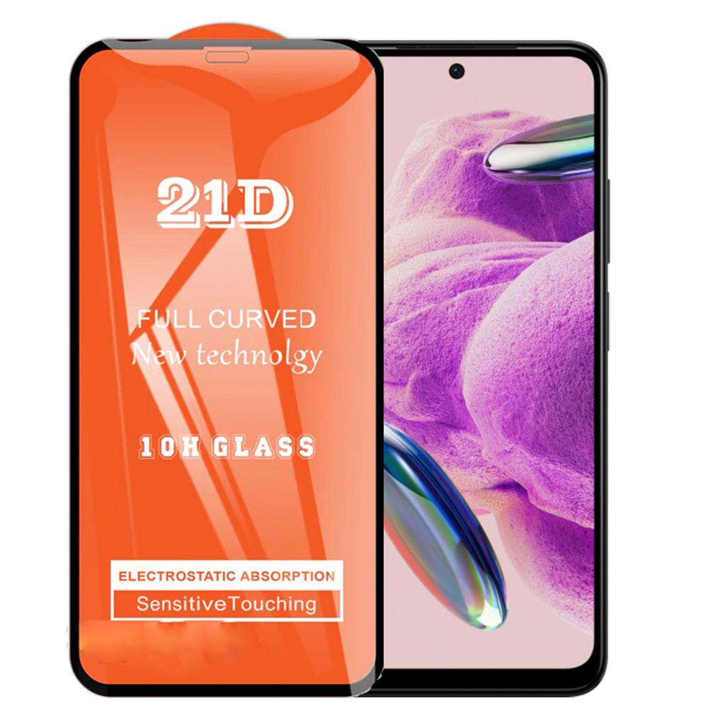 Xiaomi Redmi Note 12S Ekran Koruyucu 21D Tam Kaplayan Kavisli Xiaomi Redmi Note 12S Ekran Koruyucu 21D Tam Kaplayan Kavisli